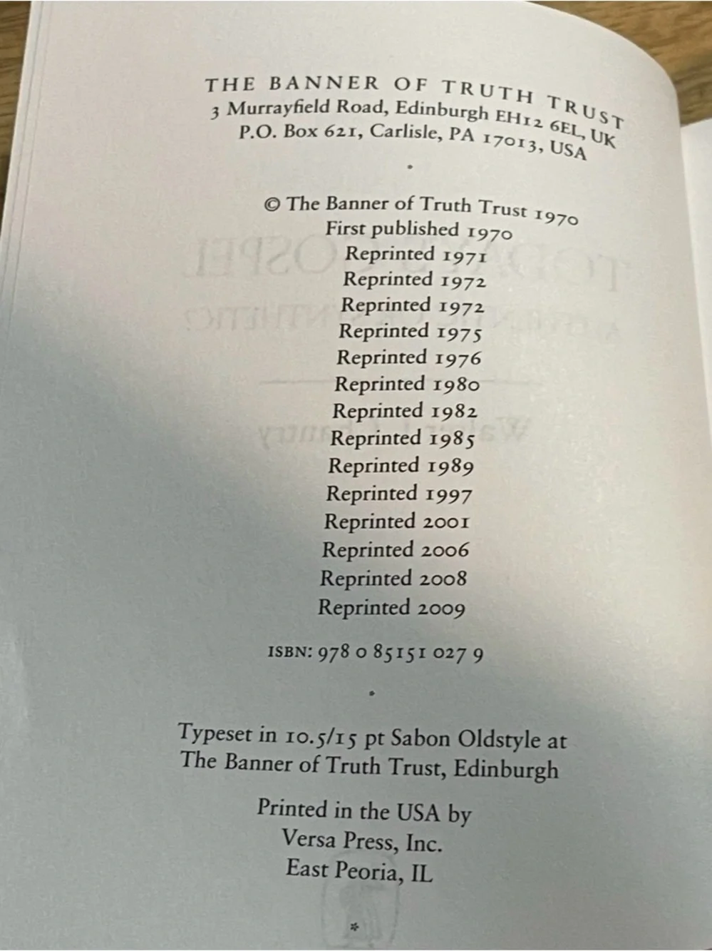 Today's Gospel: Authentic or Synthetic? by Walter J. Chantry